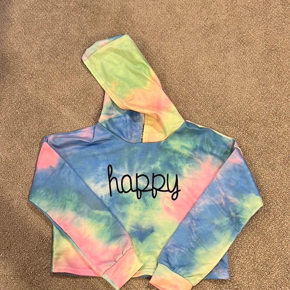 Brand new no tags SHEIN crop hoodie